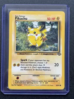 Pokemon TCG Pikachu Jungle Card 60/64 Regular Common Near Mint - Image 2