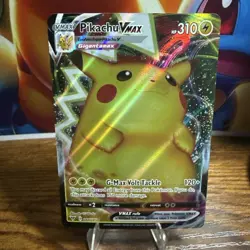 Pokemon Pikachu TCG VMAX Vivid Voltage 044/185 Regular Ultra Rare Nm Near Mint - Image 1