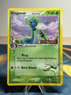 Dragonair 28/101 Dragon Frontiers Uncommon Reverse Holo Pokemon DMG (Pics) - Image 1