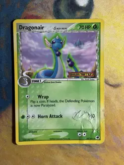 Dragonair 28/101 Dragon Frontiers Uncommon Reverse Holo Pokemon DMG (Pics) - Image 2