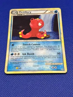 Pokemon Tcg Octillery 6/95 Holo HGSS Unleashed - Image 3