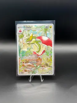 Pokemon TCG | Flapple 210/191 Sv08: Surging Sparks Holo Pack Fresh NM+ - Image 1