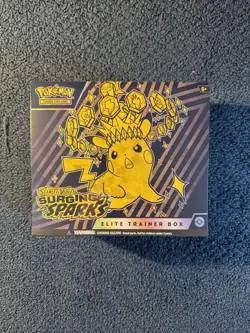 Surging Sparks Elite Trainer Box ETB Pokemon Scarlet &Violet - New & Sealed - Image 1