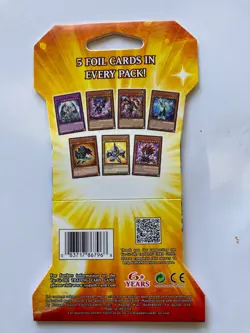 YuGiOh Battles of Legend Monster Mayhem Sleeved Booster Pack 1st Edition Sealed - Image 2