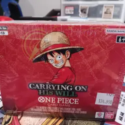 One Piece Carrying On His Will Booster Box - FACTORY SEALED USA BOXES! - Image 1