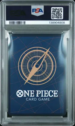 2025 ONE PIECE OP13 058 CARRYING ON HIS WILL MONKEY D LUFFY TREASURE RARE PSA 10 - Image 2