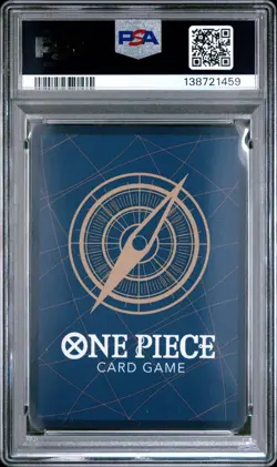 2025 ONE PIECE OP13 110 CARRYING ON HIS WILL STUSSY ALT ART PSA 10 GEM MINT - Image 2