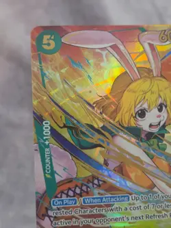 One Piece Premium Booster -The Best- Vol 2 Carrot OP08-023 SP Alternate Art NM - Image 3