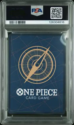 2025 One Piece Op10 Monkey D Luffy Op10-118 Secret PSA 10 - Image 2