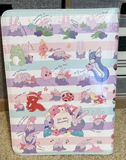 Pokemon Center Exclusive TCG We're Goomy Zip Binder 9 Pocket 360 Cards - Image 2