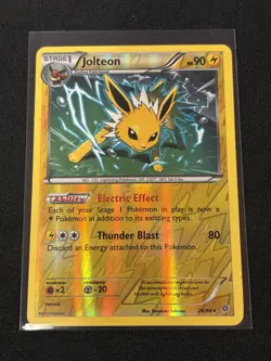 Jolteon 26/98 Reverse Holo Rare XY - Ancient Origins Pokemon Card - Image 1
