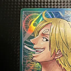 One Piece Card Game TCG Sanji OP02-026 Alt Art Leader - Image 3