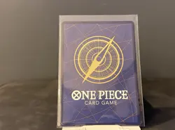 One Piece TCG OP07-109 Monkey.D.Luffy Super Rare English Error Card Near Mint - Image 2