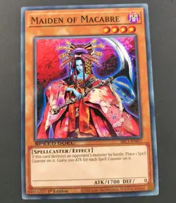 Yu-Gi-Oh! Maiden Of Macabre Common Card 1st Edition SBC1-ENI07 NM - Image 1