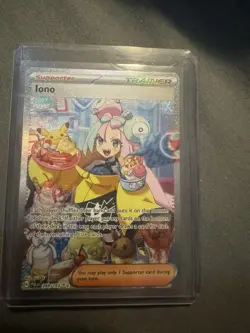 Pokemon TCG Paldea Evolved Trainer Card Iono, Mint Holo, 269/193 - Image 1