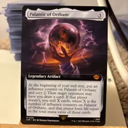 Palantir of Orthanc (Extended Art) Universes Beyond: the Lord of the Rings:... - Image 1