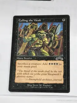Exodus MTG 1 Culling the Weak Magic - Image 1