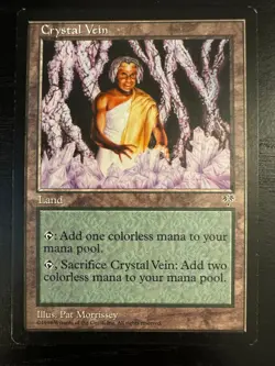 [1x] Crystal Vein - MTG - Mirage - Regular - Image 1