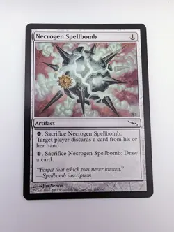 Magic the Gathering NECROGEN SPELLBOMB Mirrodin MTG - Image 1