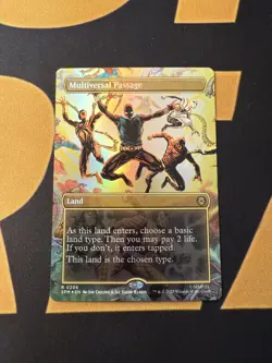 Multiversal Passage (Borderless) #206 (Foil) (NM) Spider-Man SPM Magic MTG - Image 1
