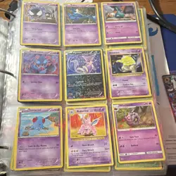 Nintendo Pokemon TCG Psychic Type Card Lot Nidorino, Unown, Grumpig Holo - Image 2