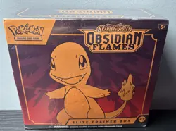 Pokemon Scarlet & Violet Obsidian Flames Elite Trainer Box - 9 Packs - Image 1
