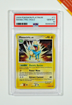 Pokemon PSA 10 Manectric #11 Holo Platinum 2009 English - Image 1