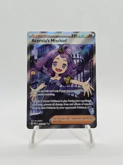 Acerola's Mischief 165/132 Ultra Rare Holo Pokemon Mega Evolution - Image 1