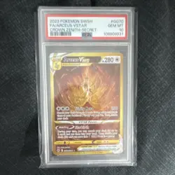 Pokemon Arceus VSTAR Secret Rare GG70 Crown Zenith Galarian Gallery Holo PSA 10 - Image 1