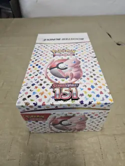 Pokemon Scarlet & Violet 151 Factory Sealed Booster Bundle Display Box 2023 - Image 1