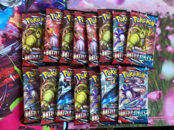 Pokemon TCG SWSH Battle Styles Booster Pack Lot of 15 Packs Sealed - Image 1