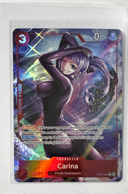 One Piece 500 Years In The Future OP07-005 Carina Alt Art Rare english - Image 1
