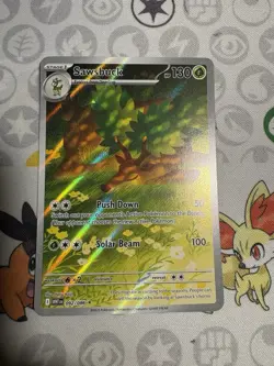 Pokemon TCG Sawsbuck 092/086 White Flare Illustration Card NM Condition - Image 1