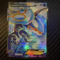 Pokemon Kyogre EX 148/160 XY Primal Clash Ultra Rare Full Art Holo Card - Image 1
