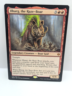 Ilharg, the Raze-Boar - War of the Spark - Mythic - Regular - WAR 133 - Image 1