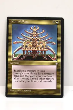 MTG, ALTAR OF BONE, ICE AGE, NM, NEVER PLAYED - Image 1