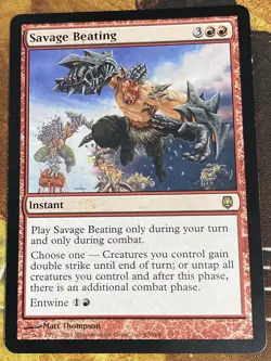 1x Savage Beating (NM) - Image 1