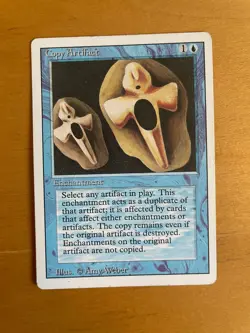 Copy Artifact Revised Mtg: Magic the Gathering - Never Played - Image 1