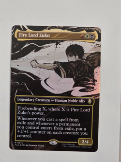Fire Lord Zuko - R0315 Foil (Borderless) Avatar: The Last Airbender - MTG - NM - Image 1