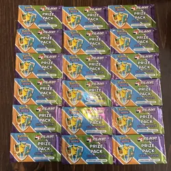 Play Pokemon Prize Pack Series 7 Seven Booster Packs Prismatic Sealed Lot of 18 - Image 1