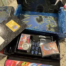 Pokemon Mega Charizard X EX Ultra Premium Collection Open Box -NO PACKS NO PROMO - Image 1