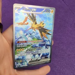 ZAPDOS ex 202 ITALIANA Carta Pokemon Set 151 Scarlatto e Violetto - Near Mint - Image 3