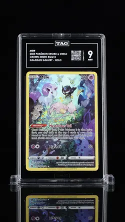 TAG 10 Mew GG10 Pokemon Sword & Shield Crown Zenith Full Art Holo English - Image 1