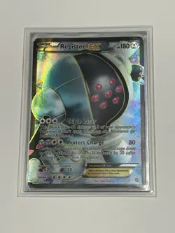 Pokemon TCG Registeel EX (122 Full Art) 122/124 Dragons Exalted Holo - Image 1