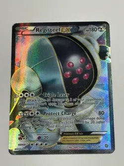 Pokemon TCG Registeel EX (122 Full Art) 122/124 Dragons Exalted Holo - Image 3