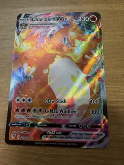 Charizard Vmax TCG Pokemon Darkness Ablaze FULL ART 20/189 NM/MINT FAST SHPPING - Image 1
