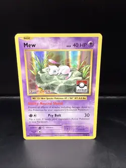 Pokemon League Challenge Mew 3rd Place Promo Holofoil 53/108 - Image 4
