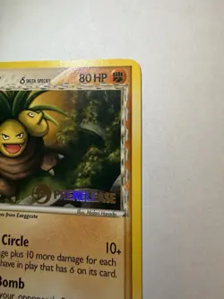 Pokemon TCG Exeggutor EX Delta Species Prerelease Promo 41/110 2006 80 HP - Image 5