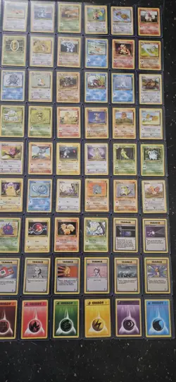Pokemon Base Set 2 Complete Uncommon/Common Set LP/MP - Image 3