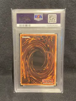 Yugioh Gaia the Fierce Knight LOB-E004 1st edition PSA 9 Europe MINT - Image 2